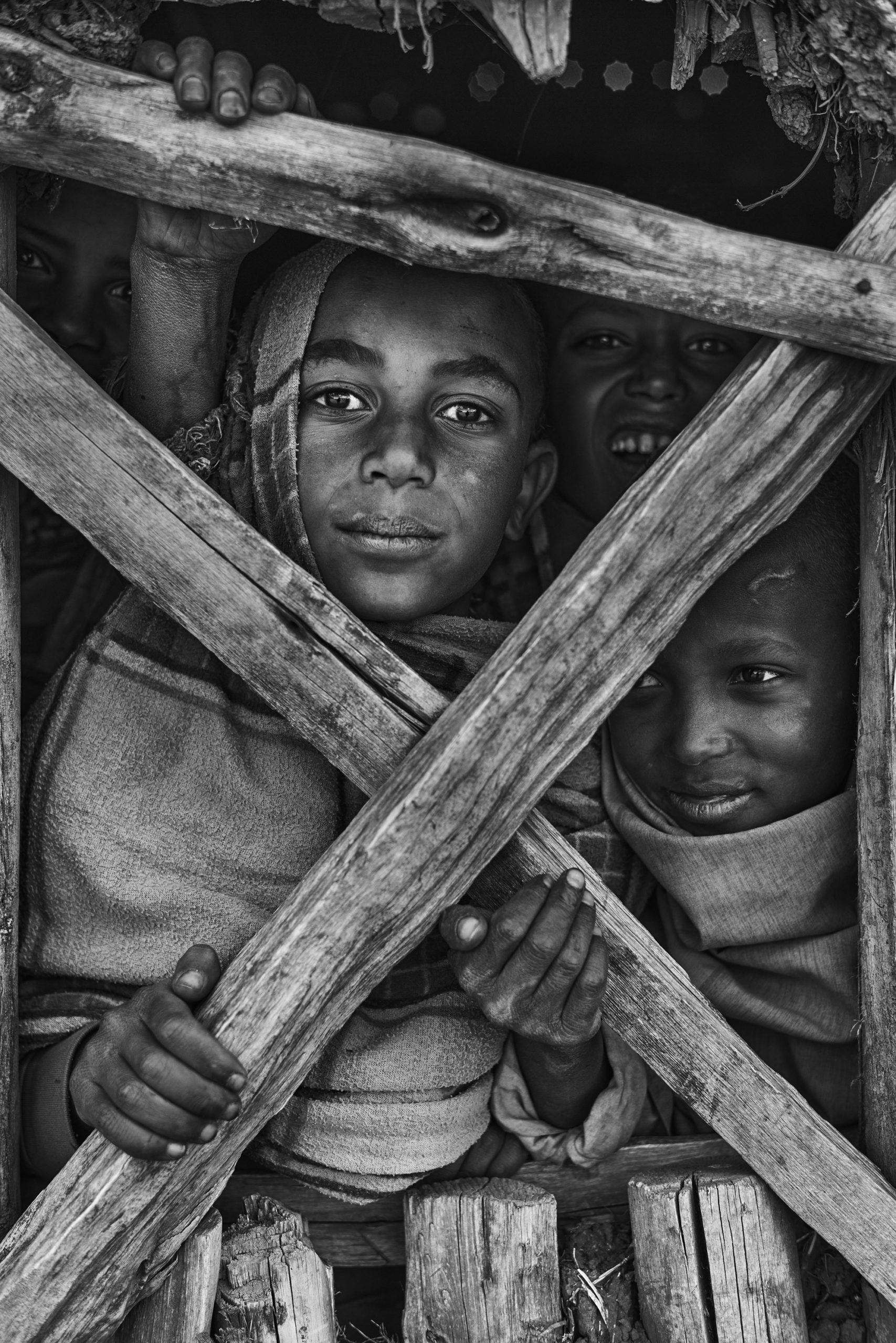 Enfants du Simien en Ethiopie