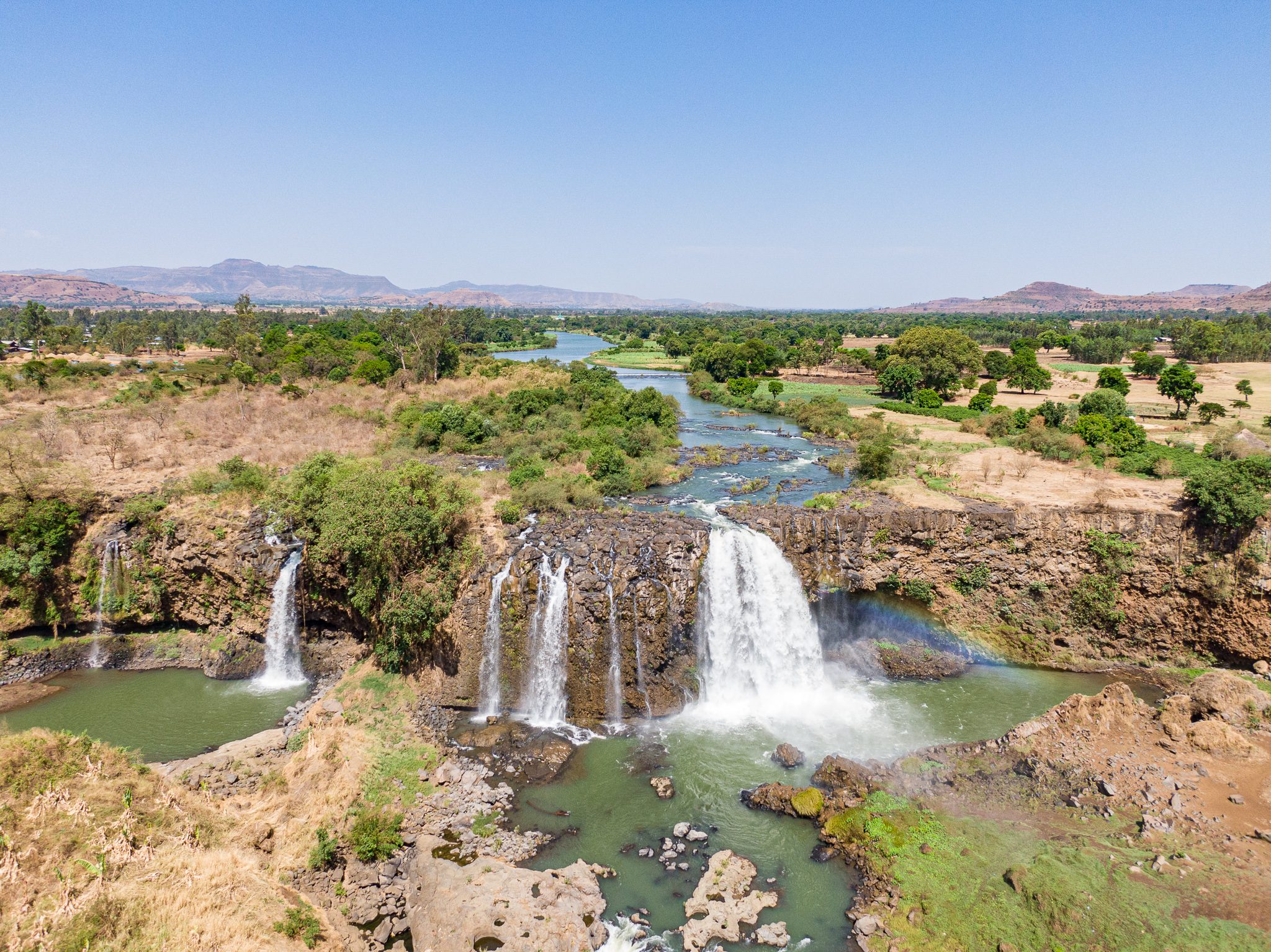 ethiopie chute du nil bleu
