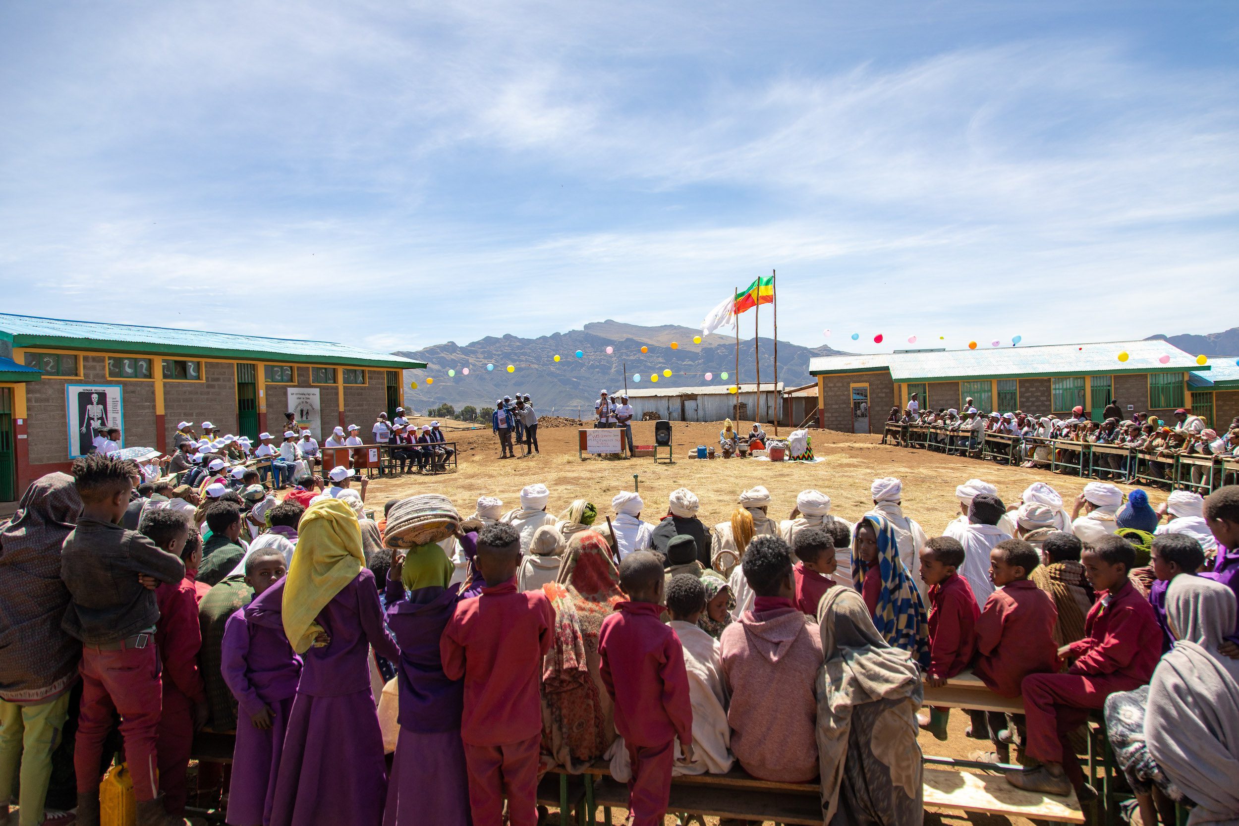 opening of simian school ethiopia